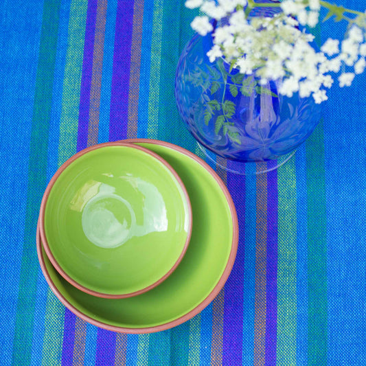 Bowl 0.6L salad green · Earth