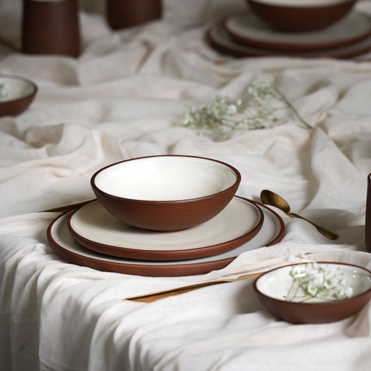 No.20 - Dinner Plate Set · Earth Raw