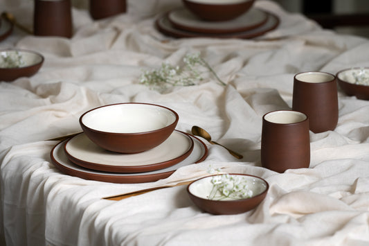 No.26 - Dining Set with Mugs · Earth Raw