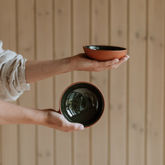 Bowl 0.2L moss green · Earth