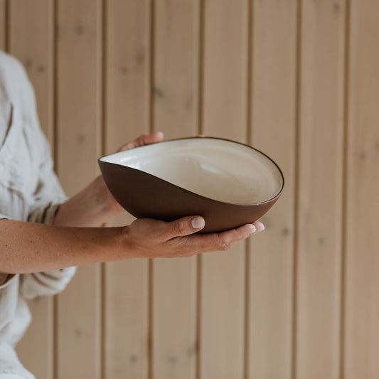 Bowl 2.0L curved · Earth RAW