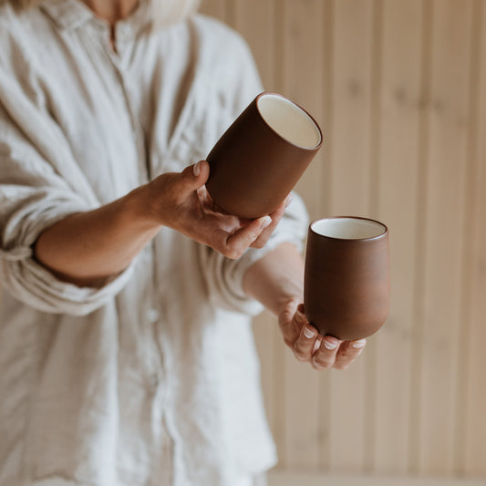 No.24 - Medium Plate & Mug set · Earth Raw