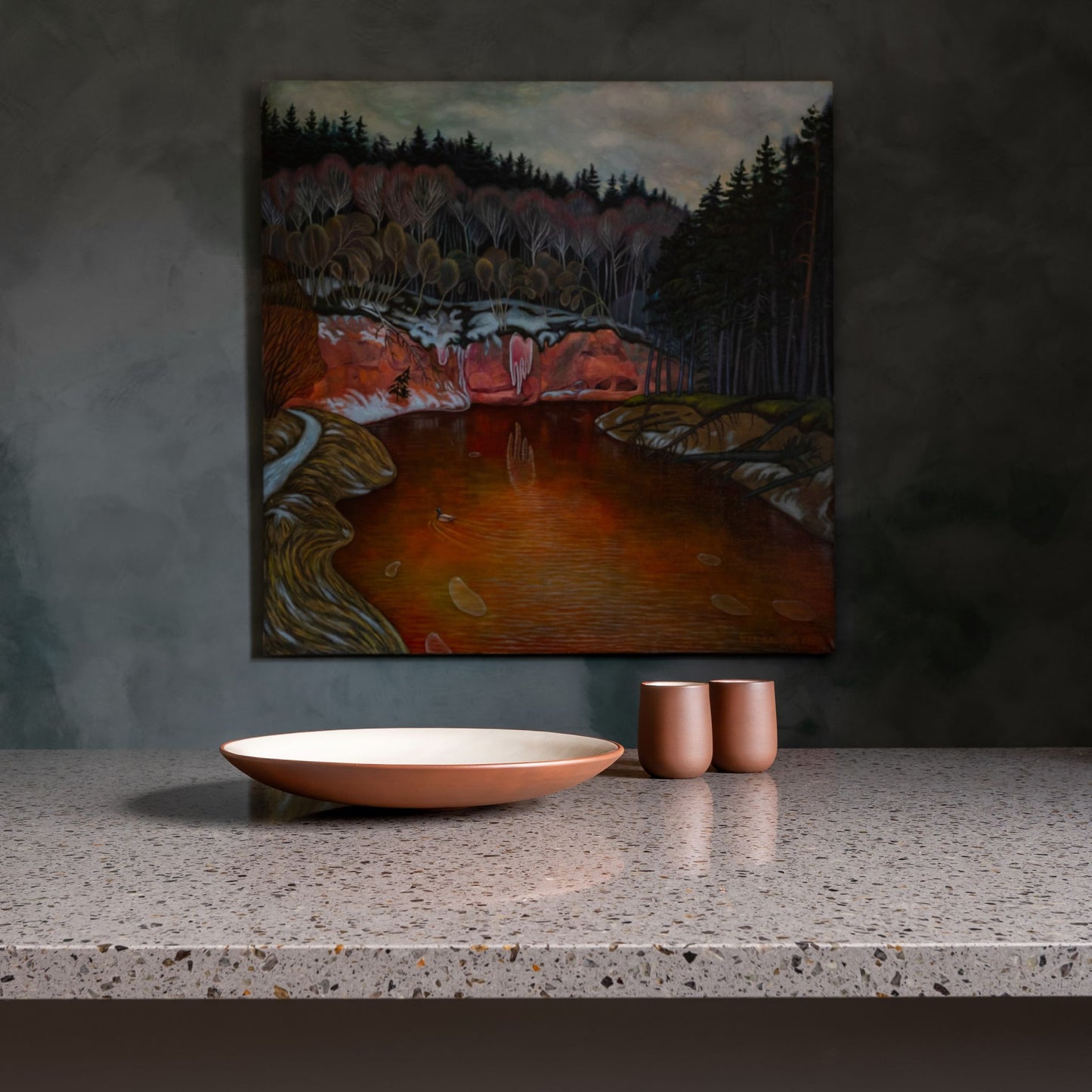 Centerpiece bowl · Earth RAW