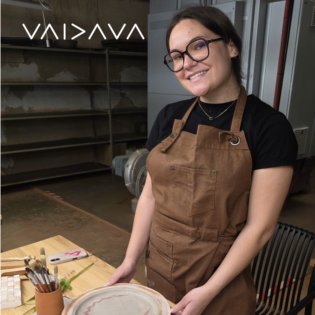 Salut! Bonne chance! Learning Beyond Borders at Vaidava Ceramics