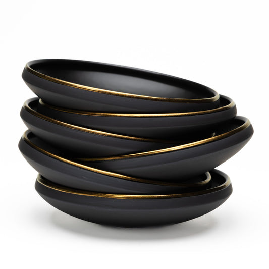 Lunch Bowl Set (6 pcs) · Eclipse Gold