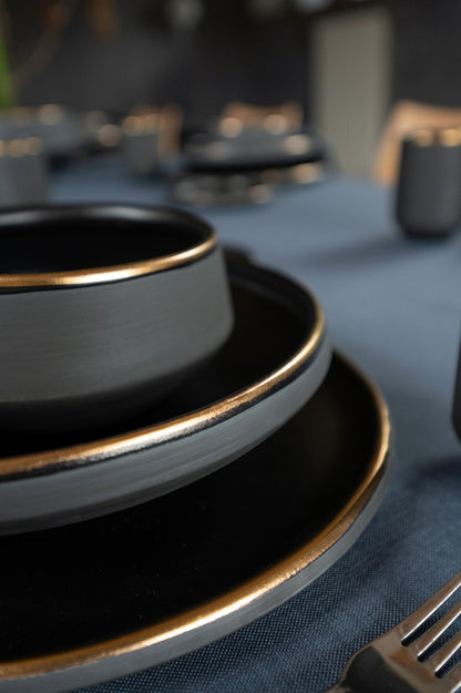 Lunch Bowl Set (6 pcs) · Eclipse Gold