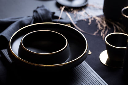 Lunch Bowl Set (6 pcs) · Eclipse Gold