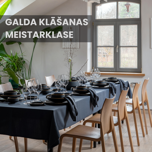 Galda klāšana – etiķete ikdienai un svētkiem
