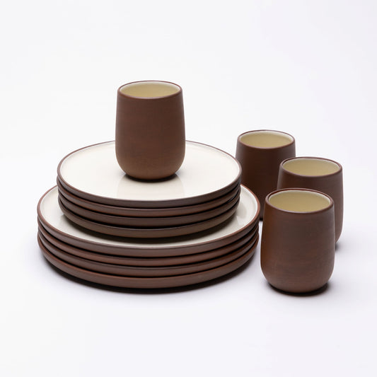 No.26 - Dining Set with Mugs · Earth Raw