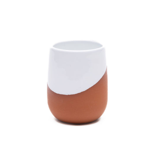 Mug glazed white · Earth