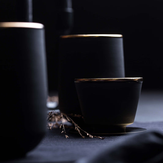 Espresso cup set · Eclipse Gold