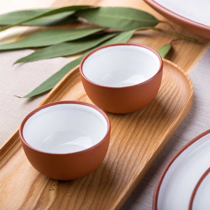 Dip bowl set white · Earth