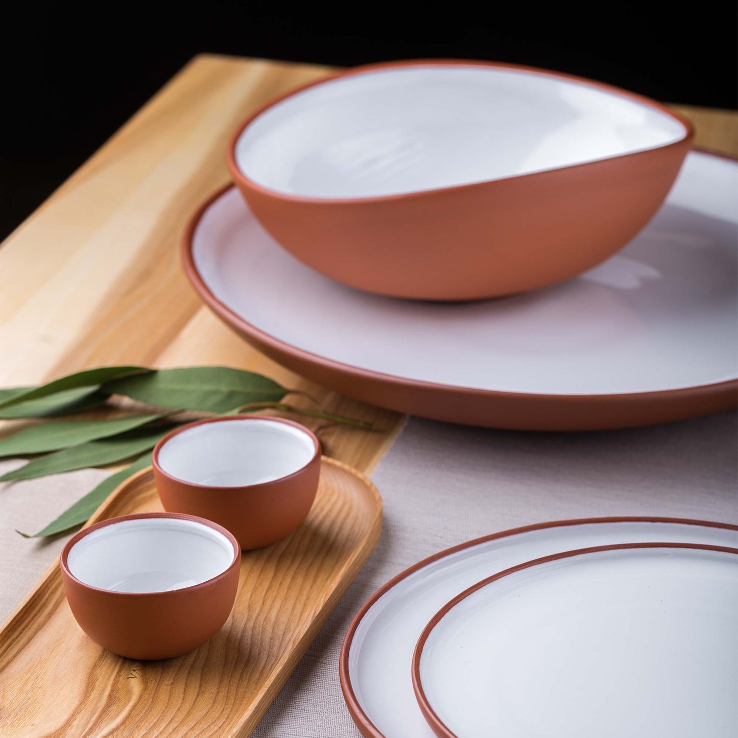 Dip bowl set white · Earth